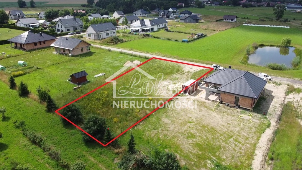 Działka budowlana 1564&nbsp;m², Kościuszki, Czereśniowa - zdjęcie 1