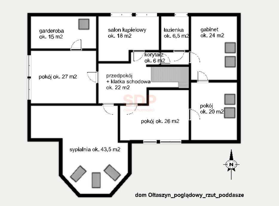 Dom 324&nbsp;m², Wrocław, Krzyki, Kurpiów - zdjęcie 9