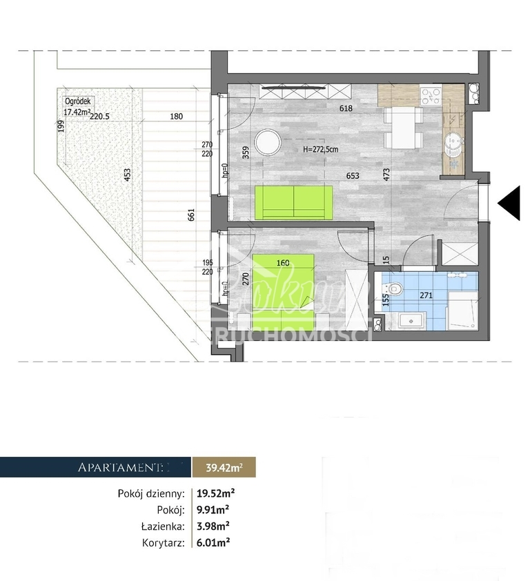 Mieszkanie 41&nbsp;m², Niechorze - zdjęcie 13