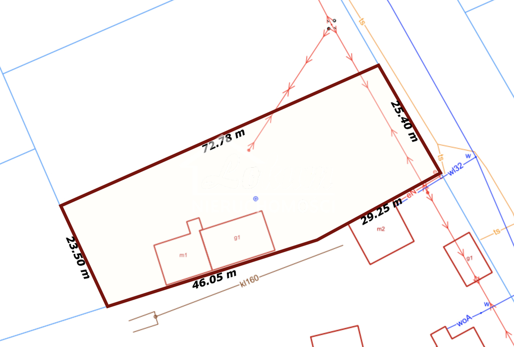 Działka budowlana 1934 m², Stare Chrapowo - zdjęcie 9