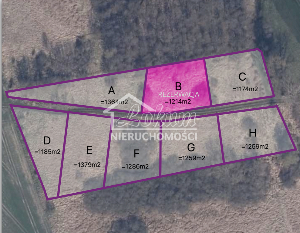 Działka budowlana 1214 m², Stare Chrapowo - zdjęcie 1