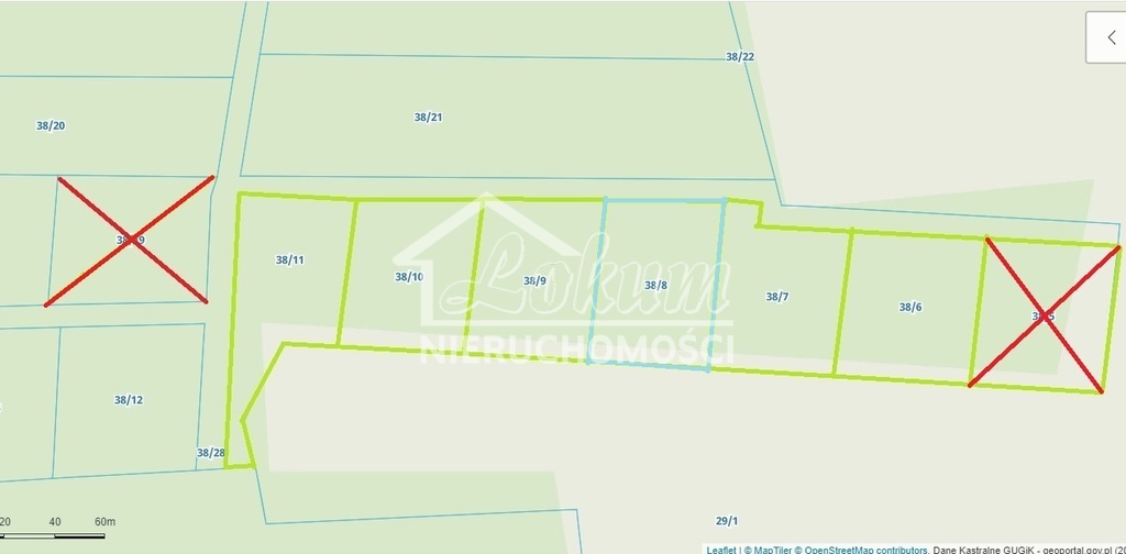 Działka rolna 3182 m², Komarowo - zdjęcie 2