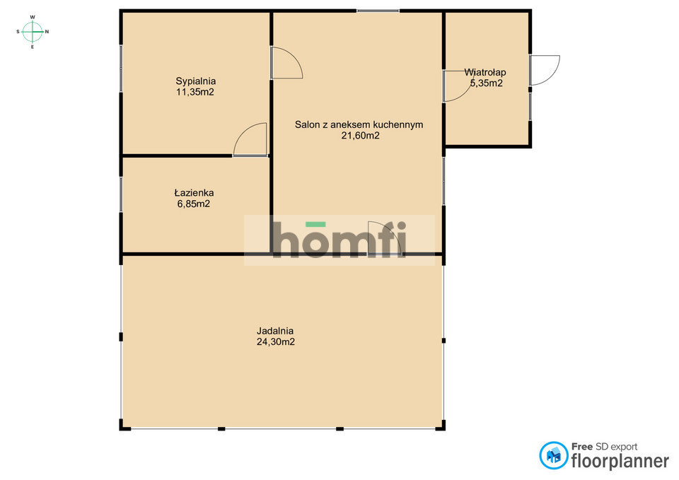 Dom 69,45&nbsp;m², Jamniki - zdjęcie 12