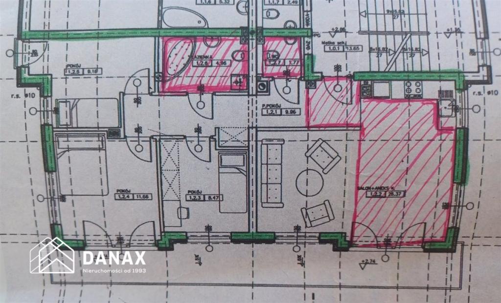 Mieszkanie 70&nbsp;m², Kraków, Leona Petrażyckiego - zdjęcie 18