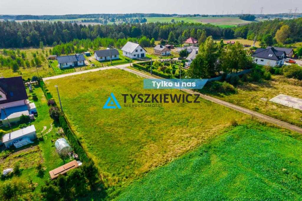 Duża działka budowlana w Grabowie Kościerskim! - zdjęcie 1