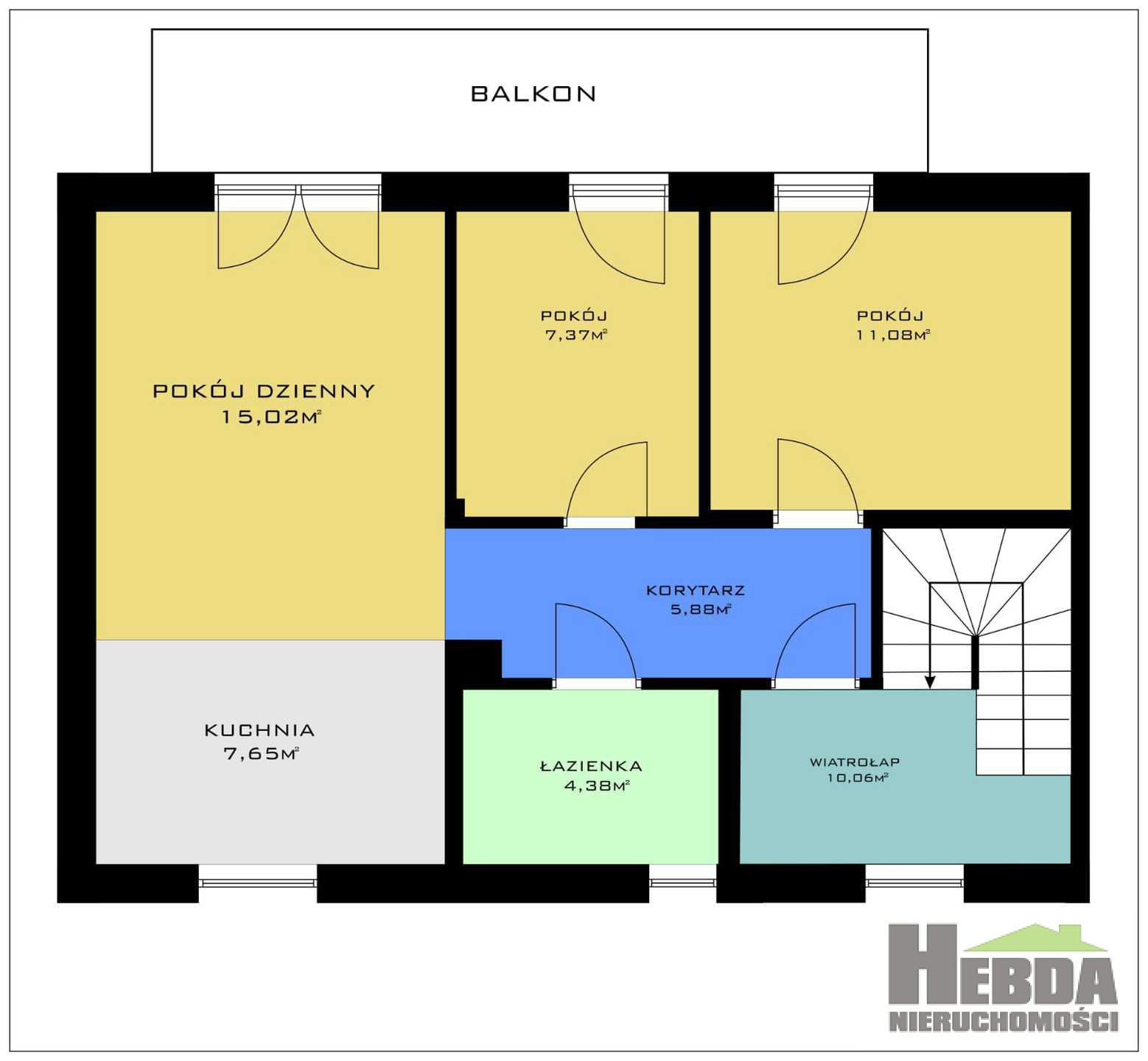 8 km od Centrum Tarnowa!!! 3 pokojowe!!! Stan deweloperski !!! - zdjęcie 11