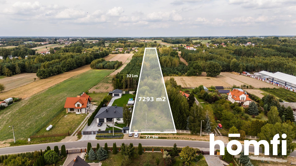 Działka budowlana 7293 m², Wolanów, Franciszkowska - zdjęcie 1