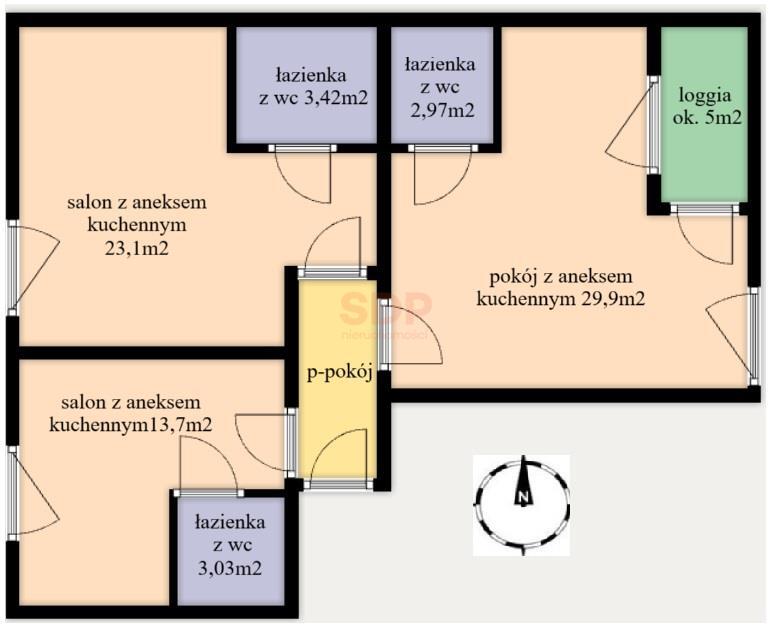 Mieszkanie 75 m², Wrocław, Śródmieście, Kępa Mieszczańska - zdjęcie 8