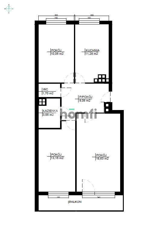 Mieszkanie 66,4 m², Lublin, Czuby Południowe, Topazowa - zdjęcie 14