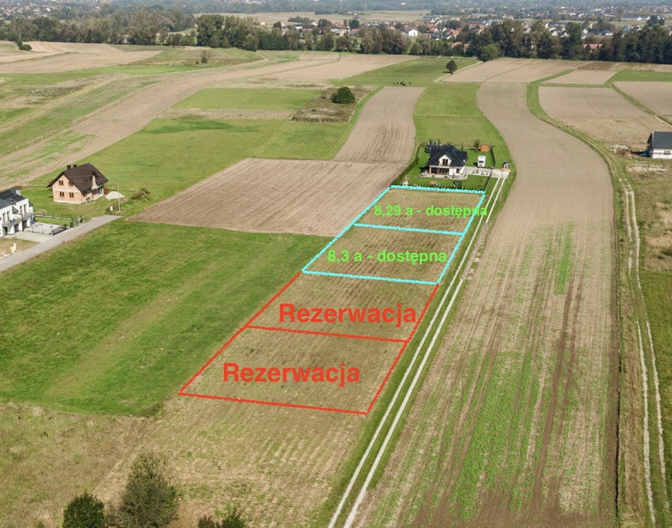 Działka budowlana 829&nbsp;m², Rzeszów, Budziwój, Budziwojska - zdjęcie 1