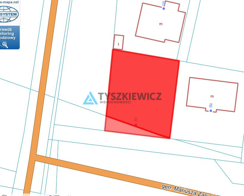 Działka budowlano-usługowa w dobrej lokalizacji - zdjęcie 4