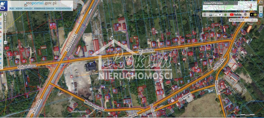 Działka budowlana 2644&nbsp;m², Poczesna - zdjęcie 2