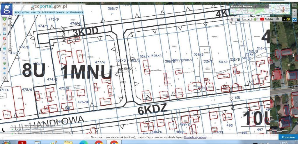 Działka budowlana 2644&nbsp;m², Poczesna - zdjęcie 3