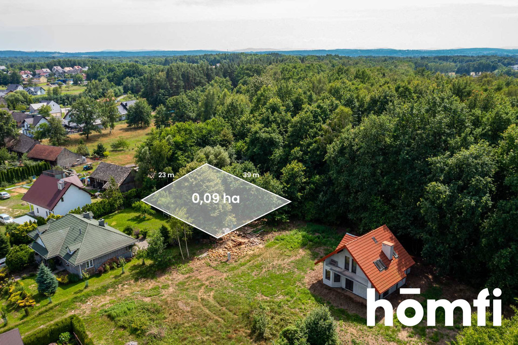 Działka budowlana 900 m², Borek - zdjęcie 1