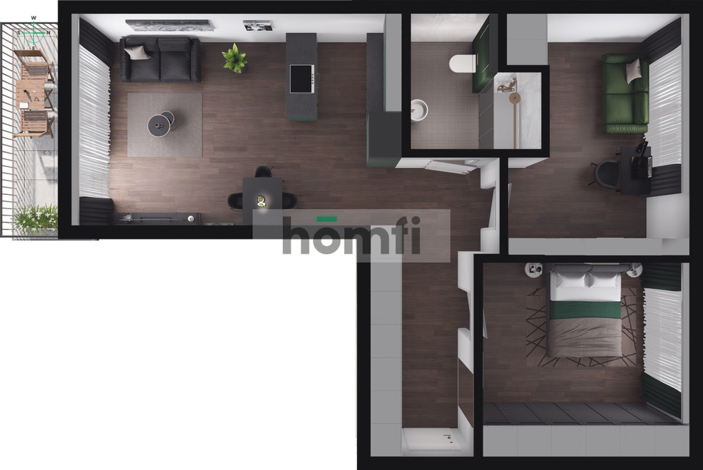Mieszkanie 58,33 m², Radom, Ustronie, Wyścigowa - zdjęcie 17