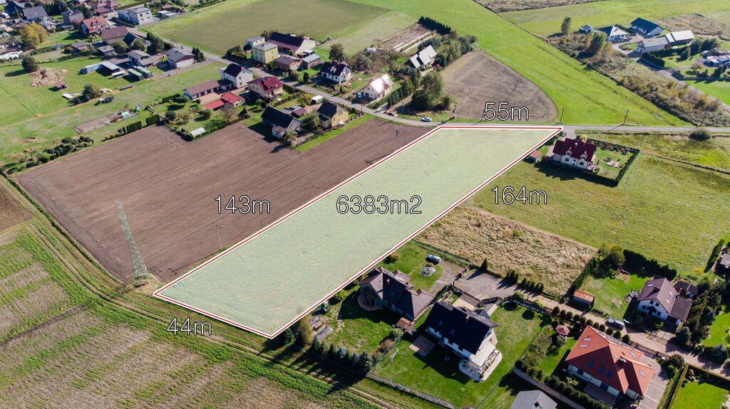 Działka budowlana 6383&nbsp;m², Orzesze, Masztowa - zdjęcie 7