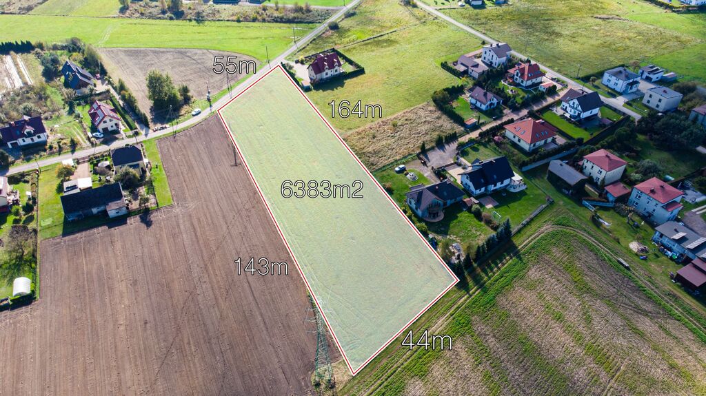 Działka budowlana 6383&nbsp;m², Orzesze, Masztowa - zdjęcie 6