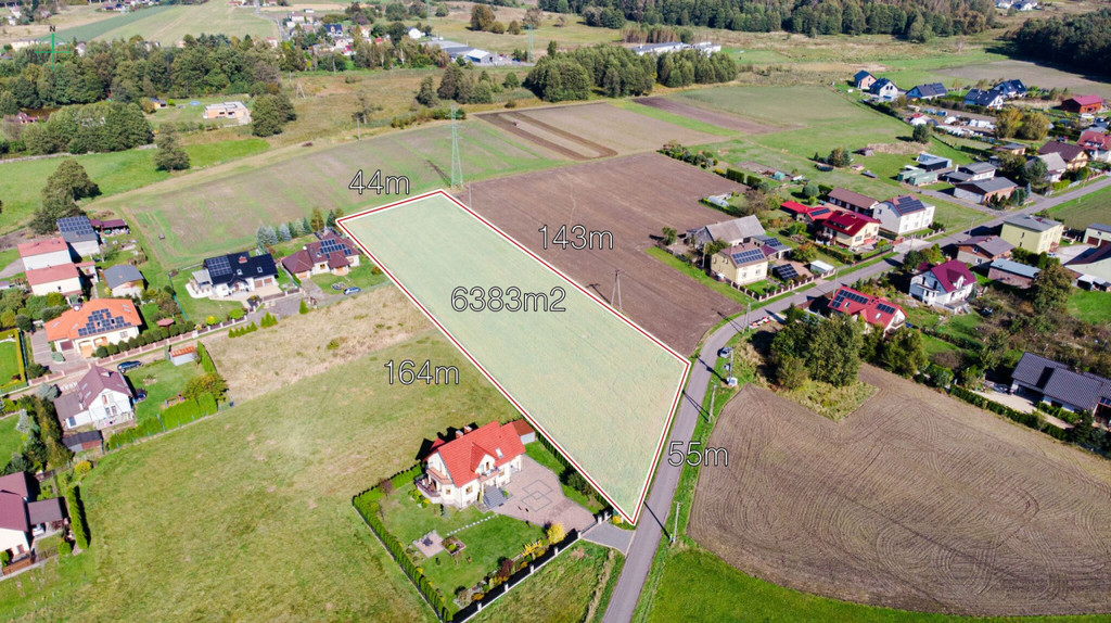 Działka budowlana 6383&nbsp;m², Orzesze, Masztowa - zdjęcie 10