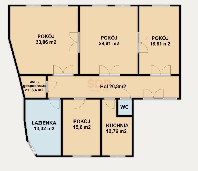 Mieszkanie 148 m², Wrocław, Śródmieście, Plac Katedralny - zdjęcie 21
