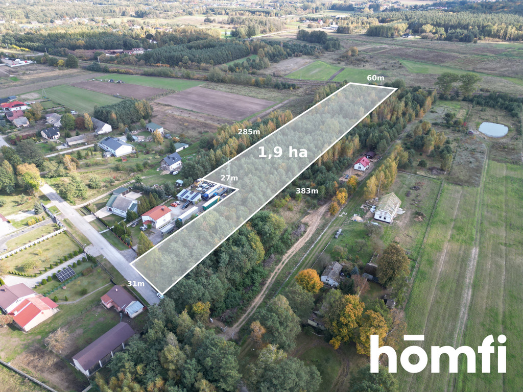 Działka inwestycyjna 1,90 ha, Rożki - zdjęcie 10