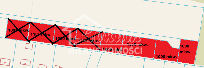 Działka budowlana 1000&nbsp;m², Rurzyca - zdjęcie 4