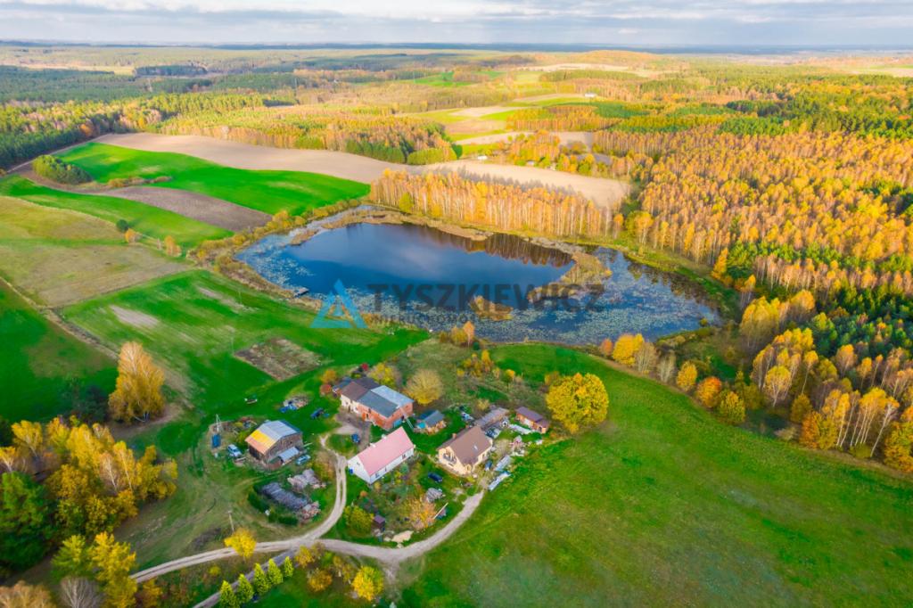 Działka położona w sąsiedztwie lasów i jeziora - zdjęcie 15