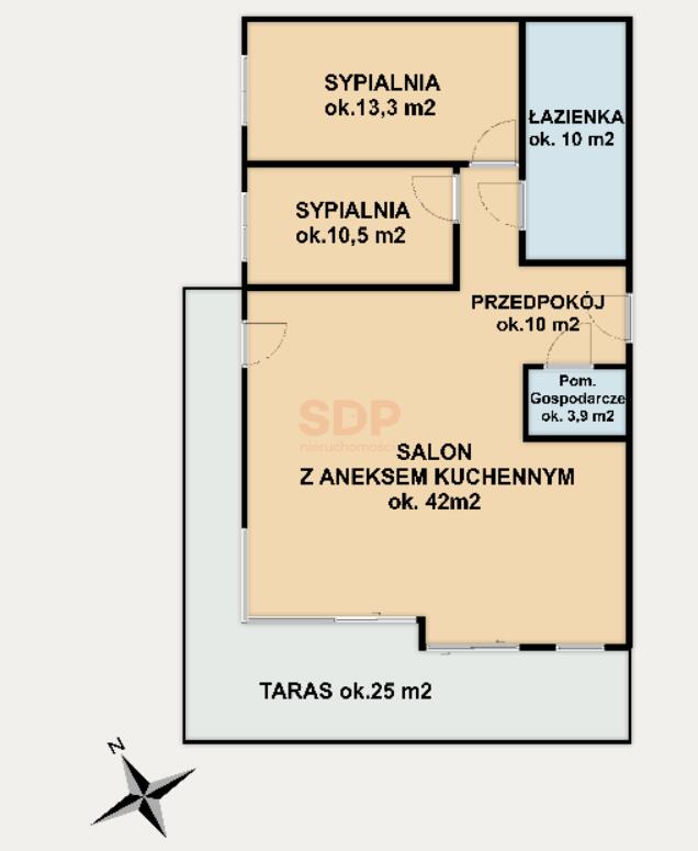 Mieszkanie 89 m², Wrocław, Psie Pole, Marca Polo - zdjęcie 17