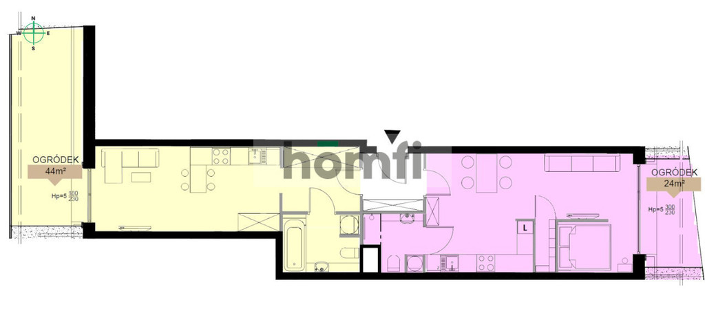 Mieszkanie 62 m², Kraków, Podgórze, Rydlówka - zdjęcie 13