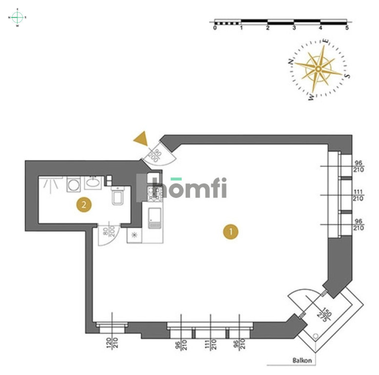 Mieszkanie 81 m², Łódź, Śródmieście, Prezydenta Gabriela Narutowicza - zdjęcie 18