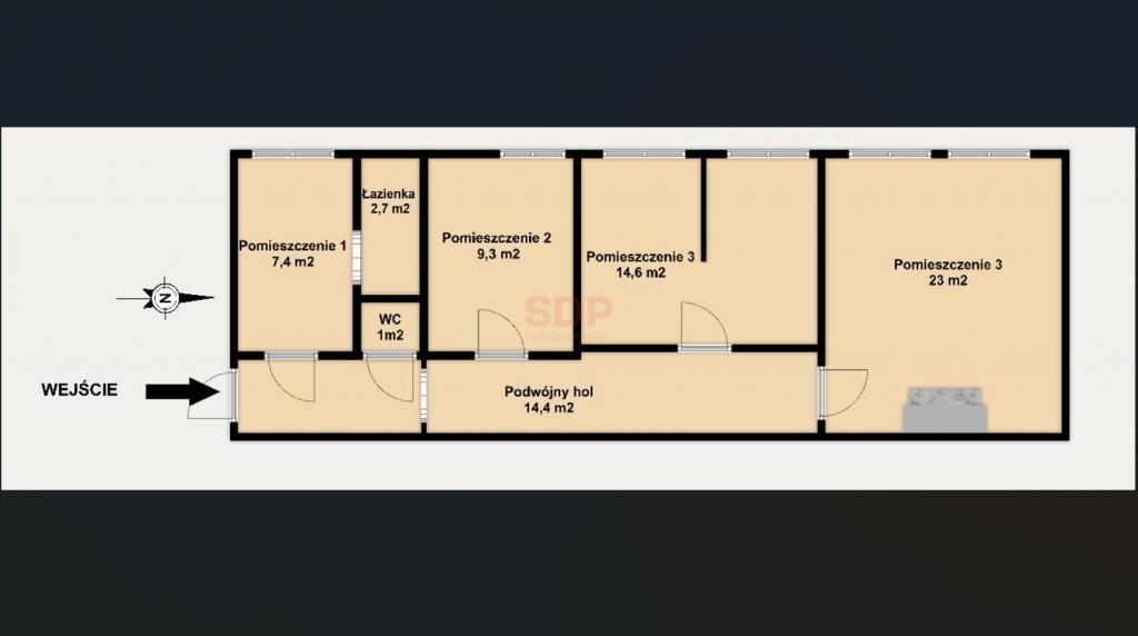 Mieszkanie 73 m², Łódź, Plac Wolności - zdjęcie 8