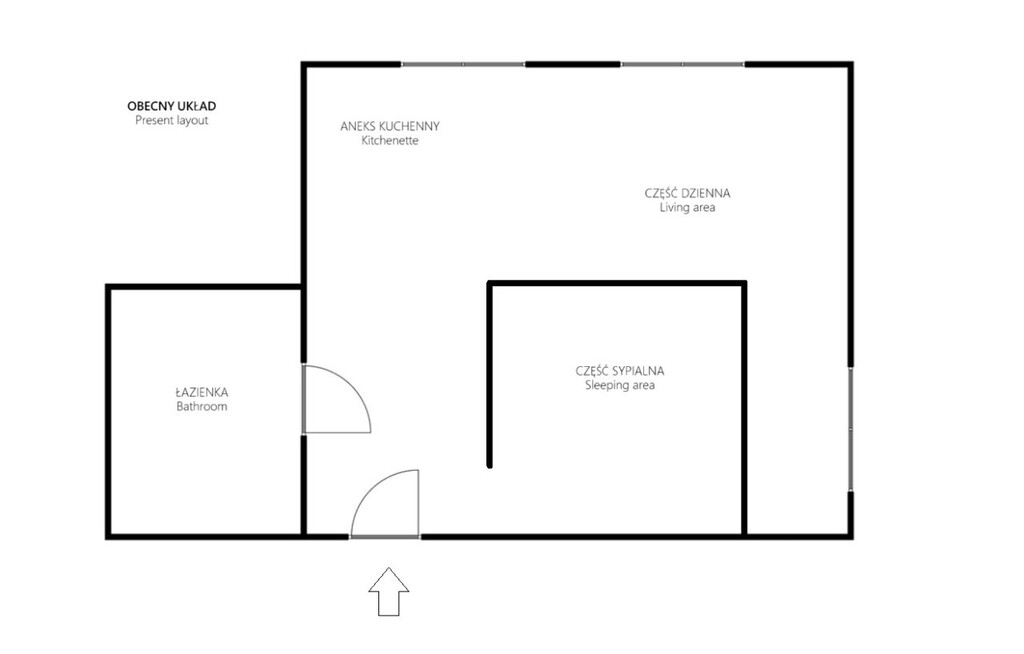 Mieszkanie 32,49&nbsp;m², Kraków, Stare Miasto, Władysława Spasowskiego - zdjęcie 13