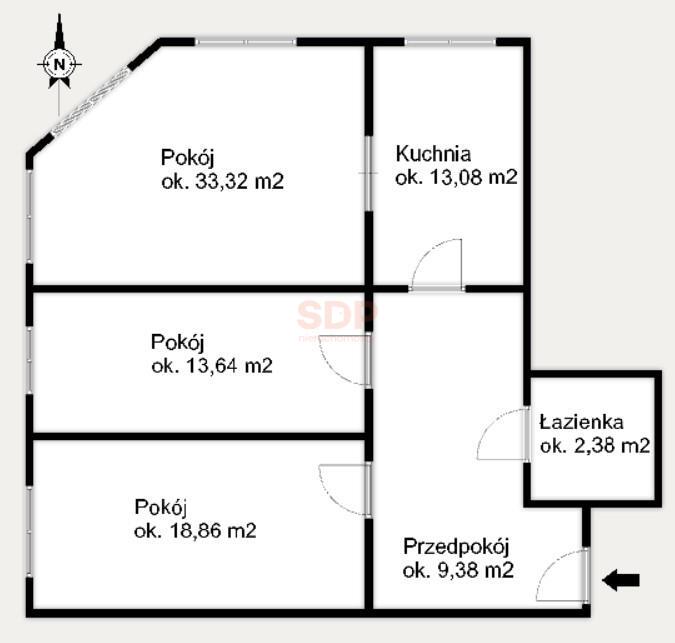 Mieszkanie 90 m², Wrocław, Krasińskiego Zygmunta - zdjęcie 16