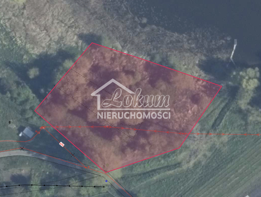 Działka rolna 3892 m², Parsów - zdjęcie 3