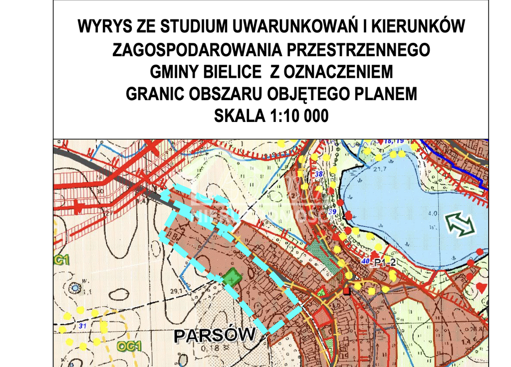 Działka rolna 3892 m², Parsów - zdjęcie 5