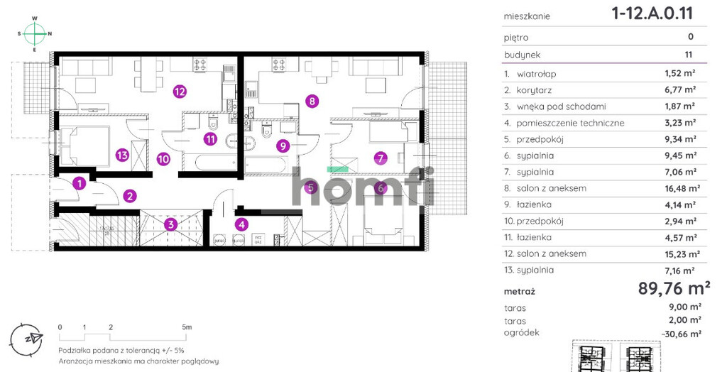 Mieszkanie 89,76 m², Wrocław, Krzyki, Konduktorska - zdjęcie 4