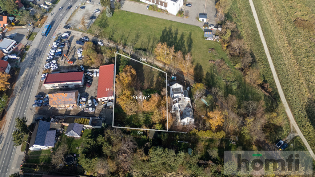 Działka inwestycyjna 1564 m², Wrocław, Psie Pole, Cholewkarska - zdjęcie 2