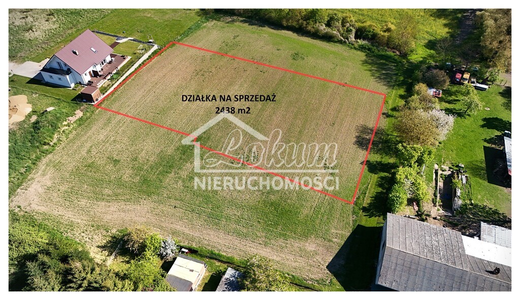 Działka budowlana 2438&nbsp;m², Barnisław - zdjęcie 1