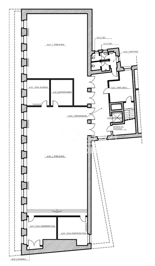 Lokal biurowy do wynajęcia, 365&nbsp;m², Szczecin - zdjęcie 10