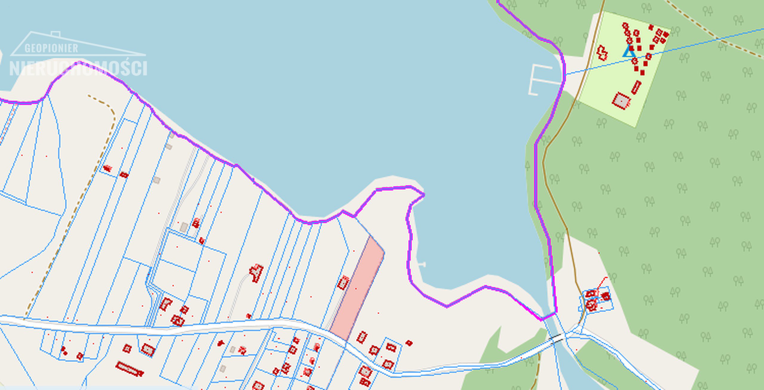 Działka Liksajny przy ścianie lasu, blisko jezioro - zdjęcie 5