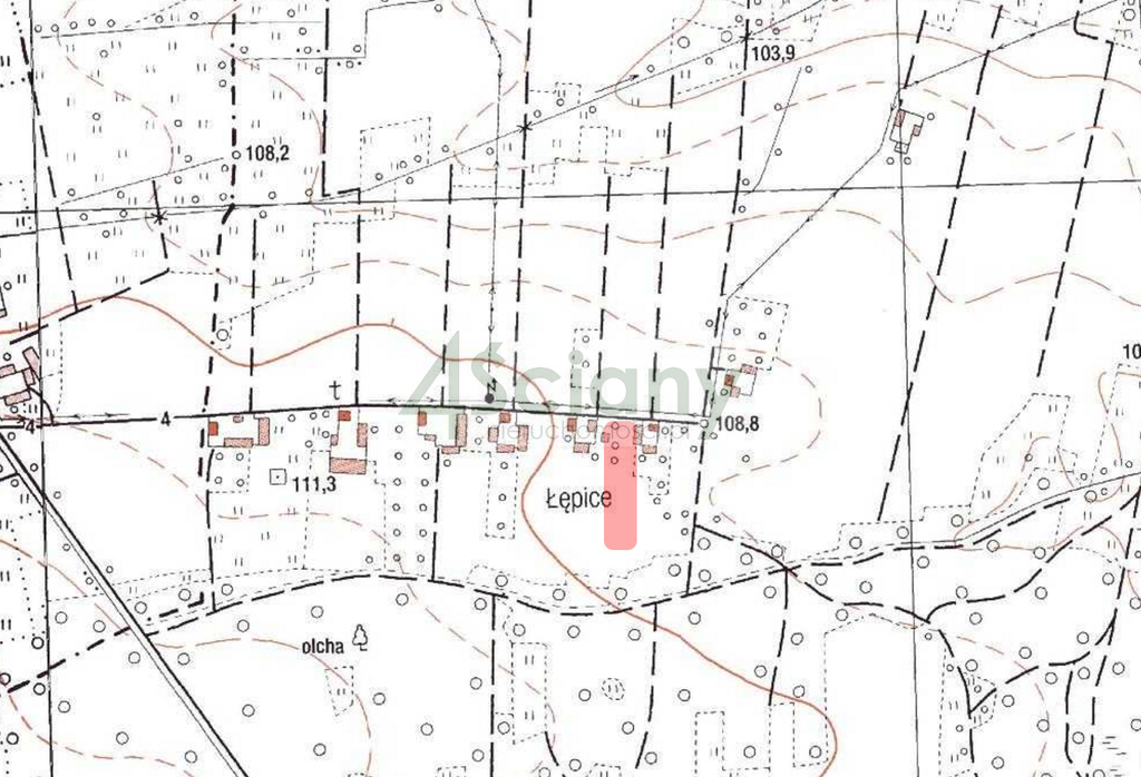 Działka budowlana 1100 m², Łępice - zdjęcie 6
