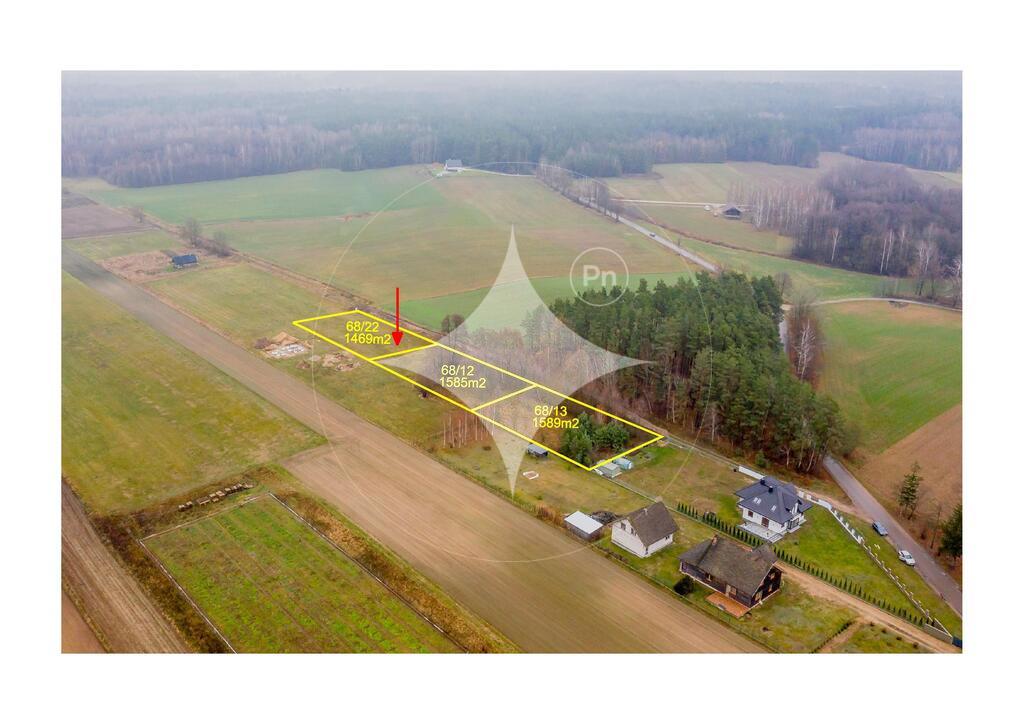 Działka rolna 1469&nbsp;m², Rumejki - zdjęcie 1