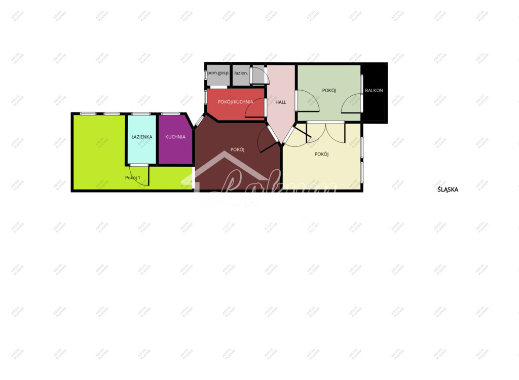 Mieszkanie 132,02&nbsp;m², Szczecin, Centrum, Śląska - zdjęcie 2