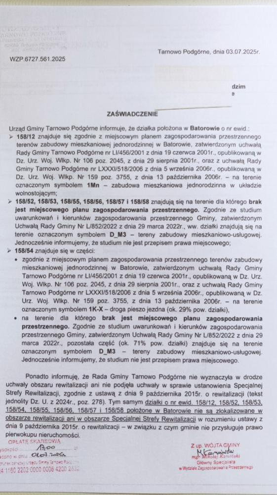 Działka budowlana 6819&nbsp;m², Batorowo, Stefana Batorego - zdjęcie 10