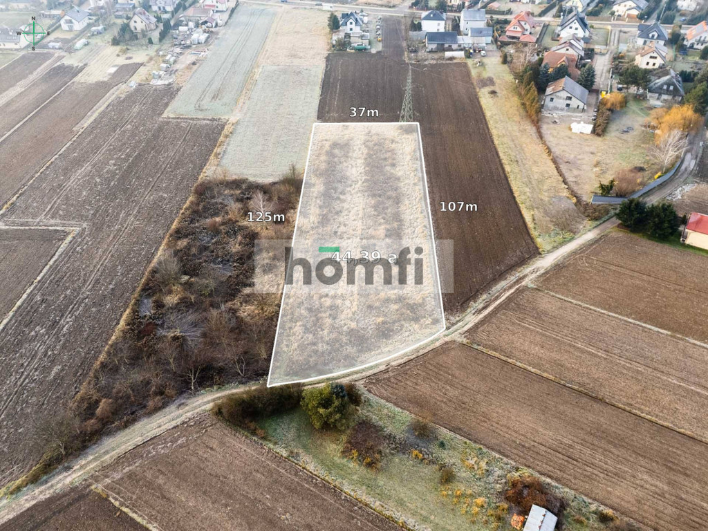 Działka rolna 4439&nbsp;m², Kraków, Nowa Huta, Glinik - zdjęcie 1