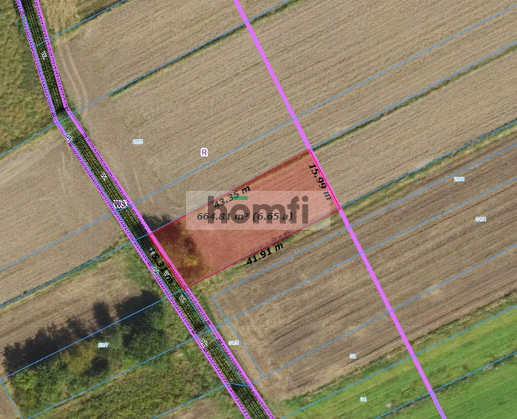 Działka rolna 4362&nbsp;m², Kraków, Nowa Huta, Za Ogrodem - zdjęcie 14