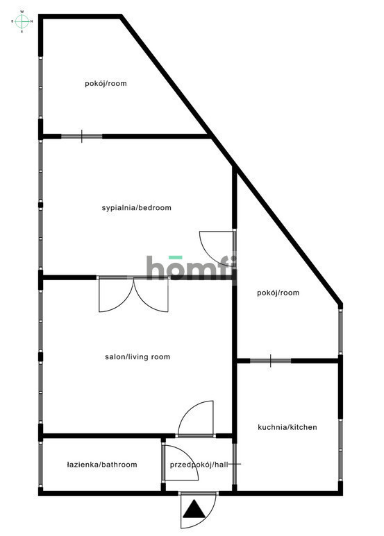 Mieszkanie 69&nbsp;m², Gdańsk, Śródmieście, Na Stoku - zdjęcie 15