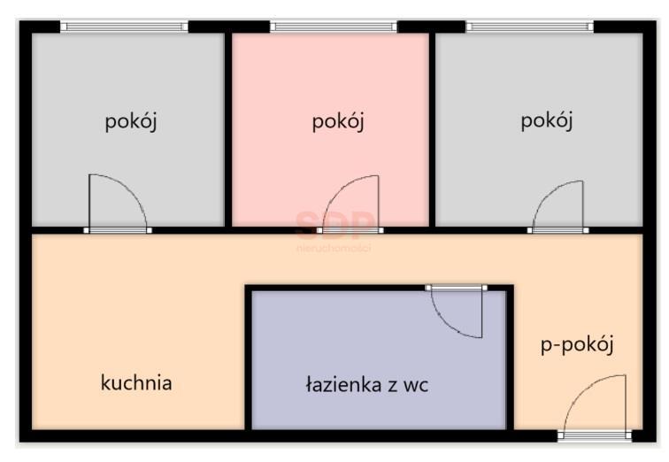 Mieszkanie 41&nbsp;m², Wrocław, Kleczkowska - zdjęcie 11