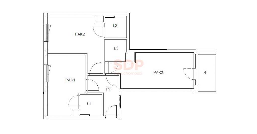 Mieszkanie 62 m², Wrocław, Stare Miasto, Mieszczańska - zdjęcie 7