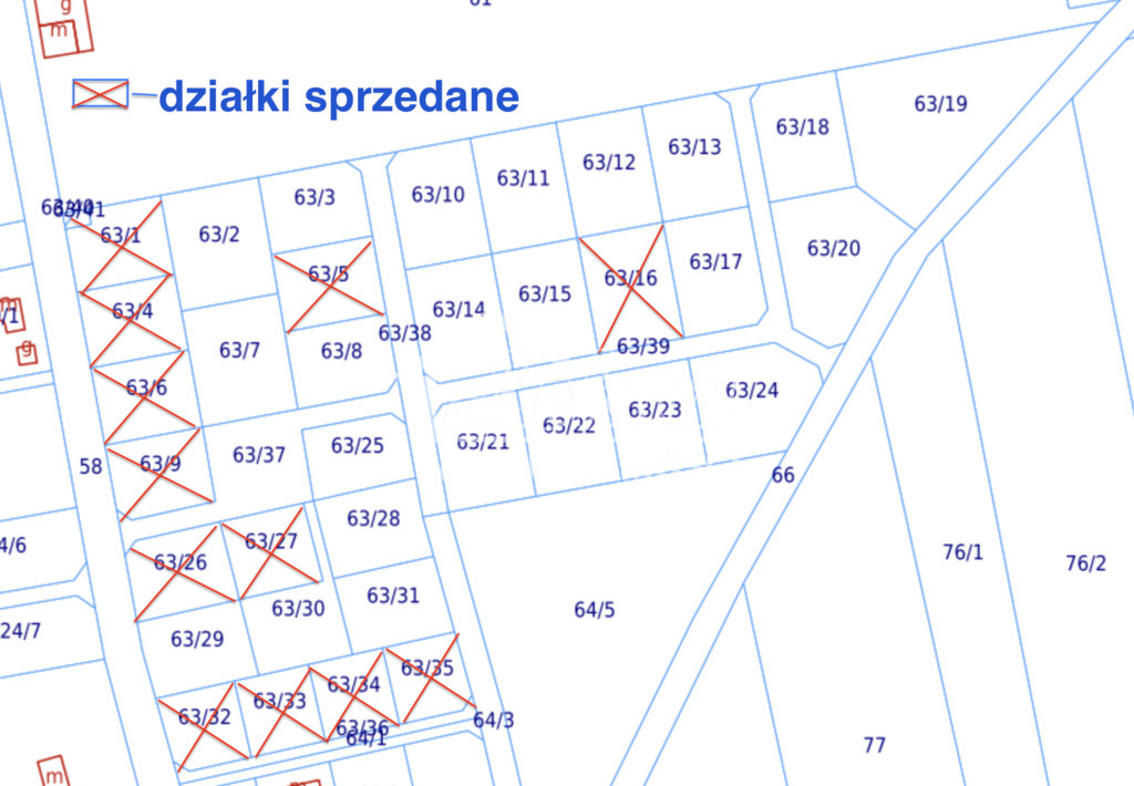Działka budowlana 1052&nbsp;m², Binowo - zdjęcie 3