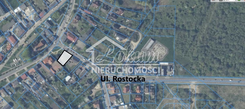 Działka budowlana 849 m², Szczecin, Rostocka - zdjęcie 2
